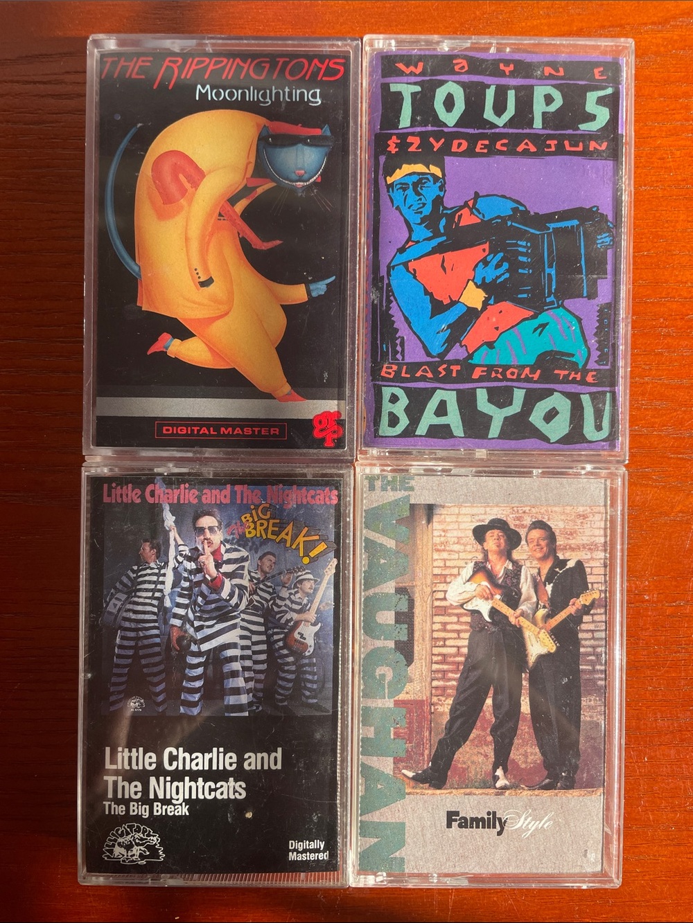 Vintage 4 Cassette Tapes